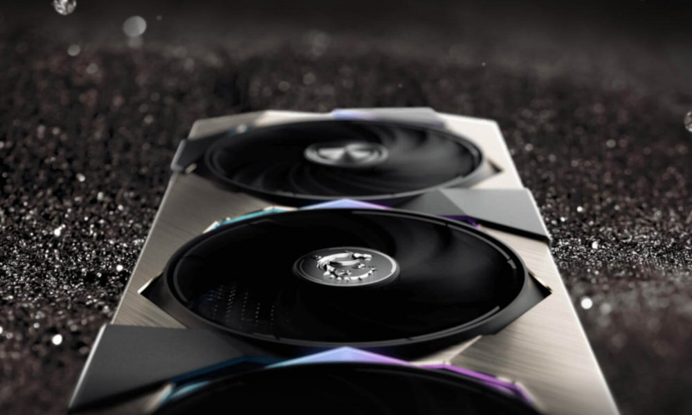 MSI Suprim X GeForce RTX 4090 24GB radiator