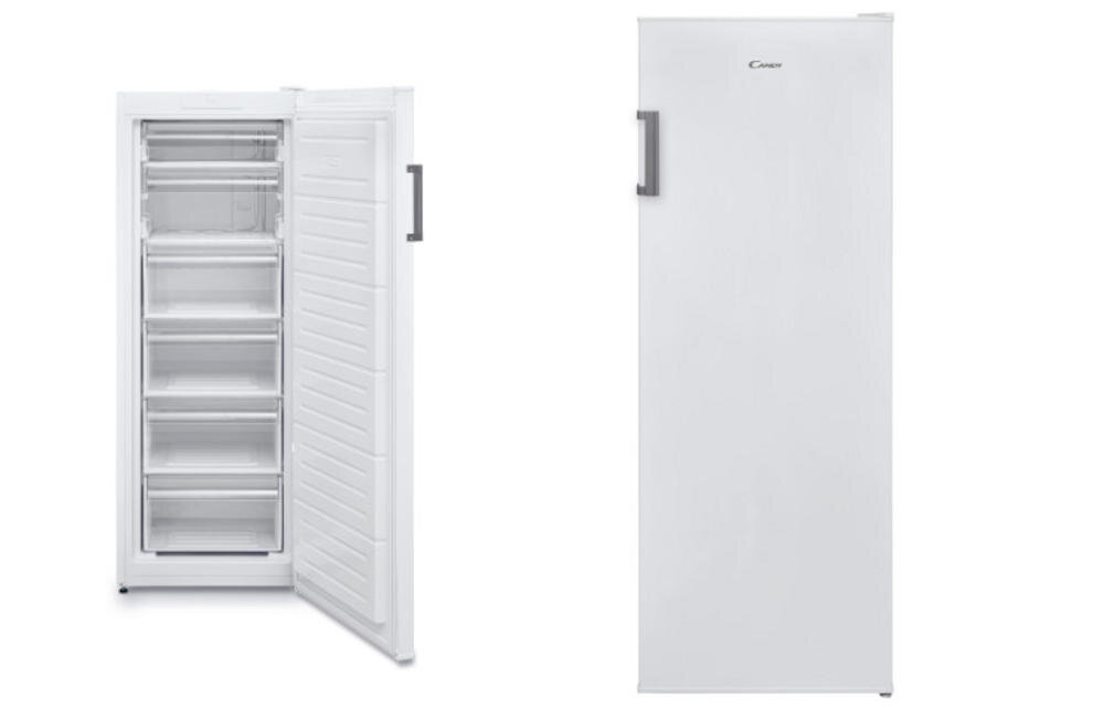 CANDY CVIOUS514FWHE zewnętrzny uchwyt drzwi ergonomia funkcjonalność stal chrom