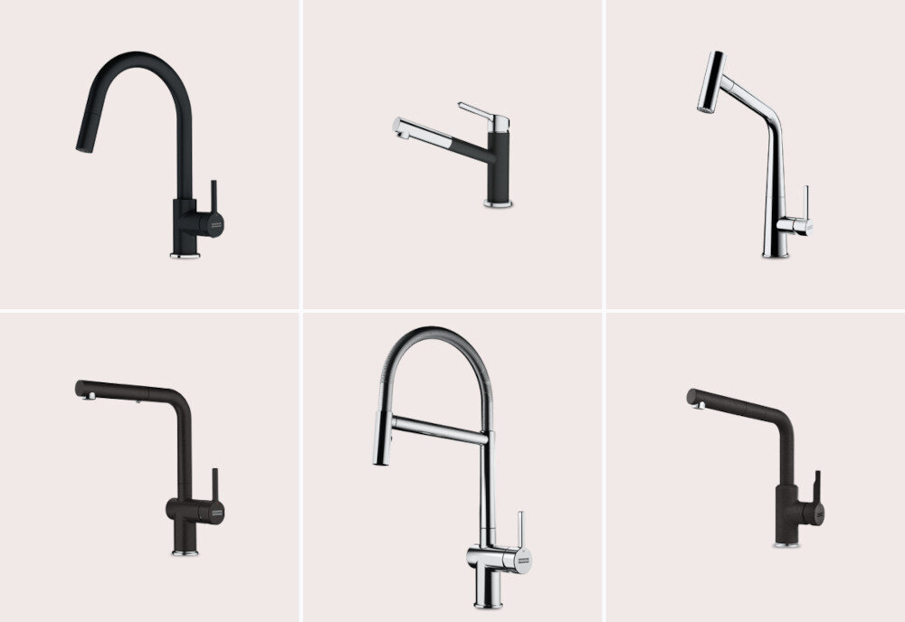 Zlewozmywak półtorakomorowy z ociekaczem FRANKE Basis BFG 611-78 114.0676.296 Onyx Dopasuj baterię kuchenną sześć rodzajów baterii kuchennych czarne srebrne klasyczne desgnerskie dopasowanie do potrzeb różne wersje kolorystyczne