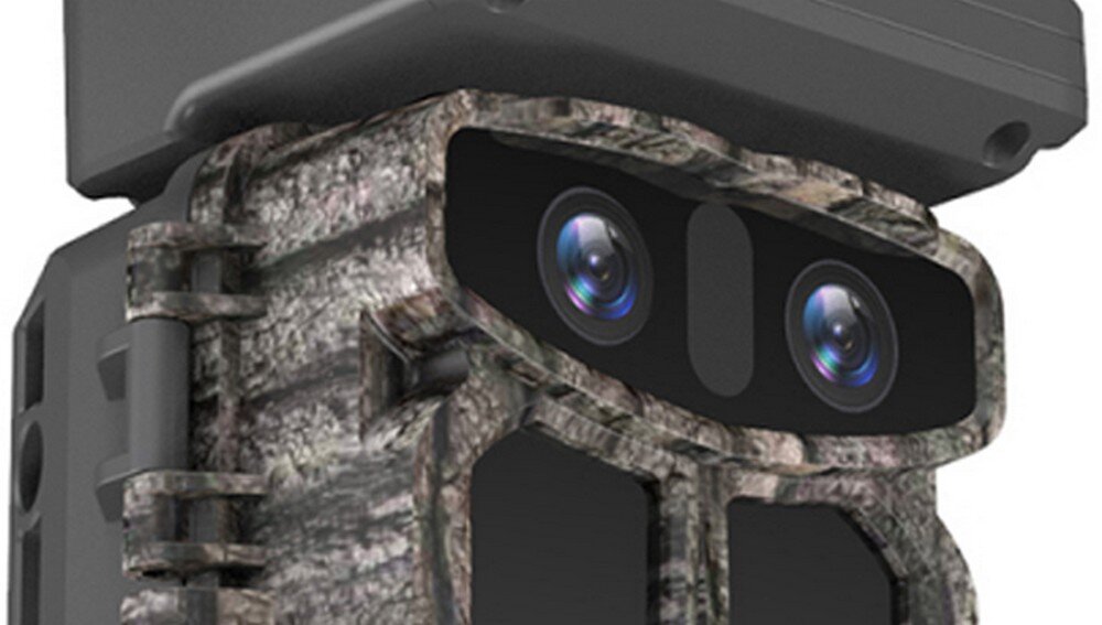 Kamera obserwacyjna BRAUN Scouting Cam Black 1320 WiFi Solar 4K Dual Sensor zwierzęta polowanie czujnik rozdzielczość bateria zasilanie montaż czuwanie obudowa