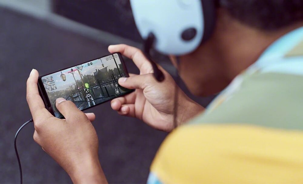 SMARTFON SONY XPERIA 5 IV    ekran bateria aparat procesor ram pamięć pojemność rozdzielczość zdjęcia filmy opis dane cechy blokady system łączność wifi bluetooth obudowa szkło odporność porty muzyka transfer sieć przekątna matryca waga czujniki