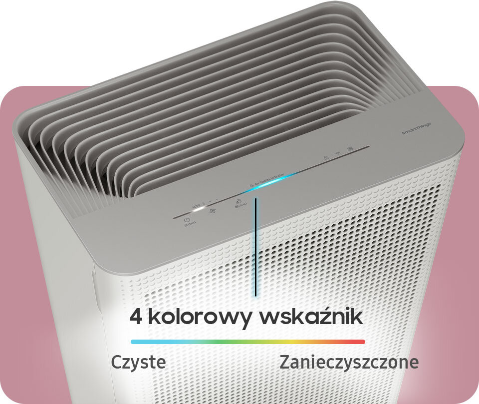 Wystarczy spojrzeć na 4-kolorowy wyświetlacz, by wiedzieć jakie powietrze jest w domu Wystarczy spojrzeć na 4-kolorowy wyświetlacz, by wiedzieć jakie powietrze jest w domu