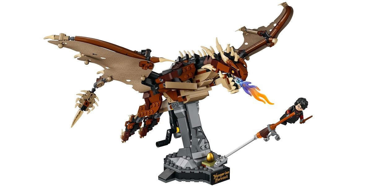 LEGO Harry Potter Smok rogogon węgierski 76406 Rozwiń skrzydła