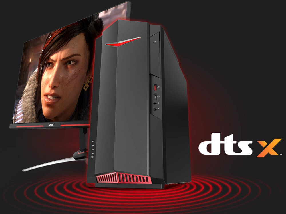 Komputer ACER Nitro 50 system dzwieku przestrzennego