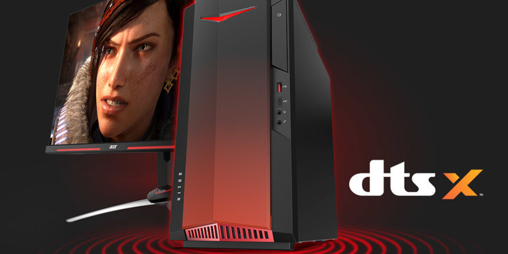 Komputer ACER Nitro 50 system dzwieku przestrzennego