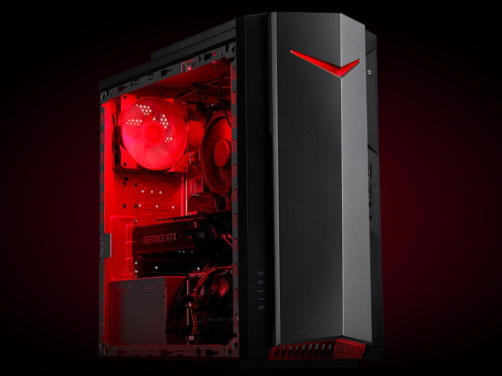 Komputer ACER Nitro 50 efektowny wyglad