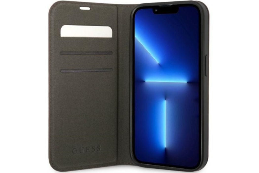 Etui GUESS 4G Vintage Gold Logo do Apple iPhone 14 Pro Max  luksus wytrzymałość marka elegancja styl wyrafinowanie