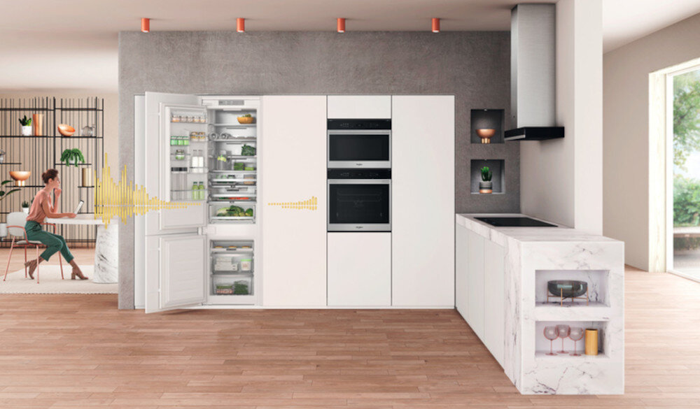Lodówka WHIRLPOOL WHC20 T121 cicha praca ZenInverter