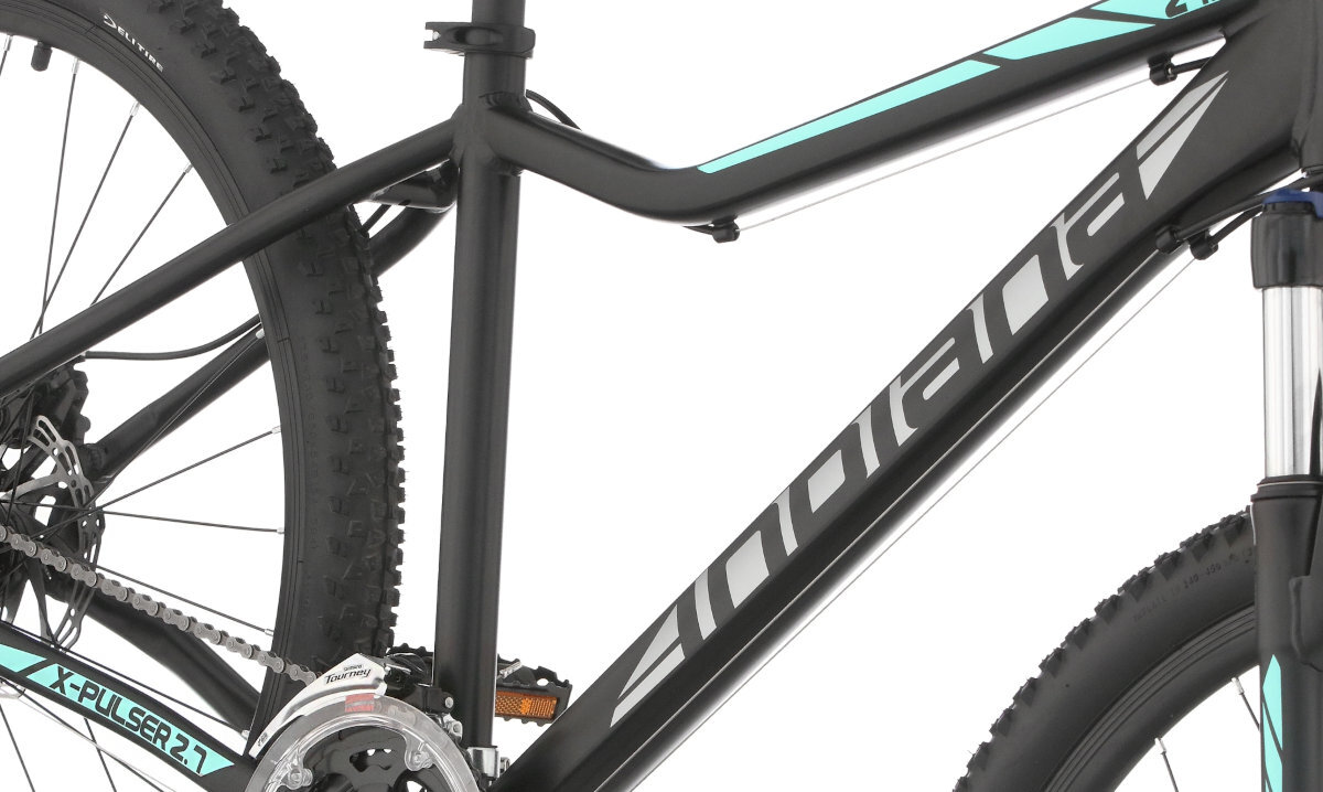 INDIANA X-Pulser 2.7 D17 27.5 cala Deli Czarno-miętowy Rower górski MTB ...