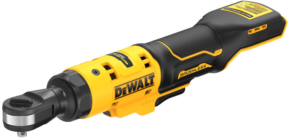 Grzechotka DEWALT DCF504N-XJ ergonomiczna konstrukcja uchwytu waga 0,75 kg nylonowa obudowa wypelniona wloknem szklanym