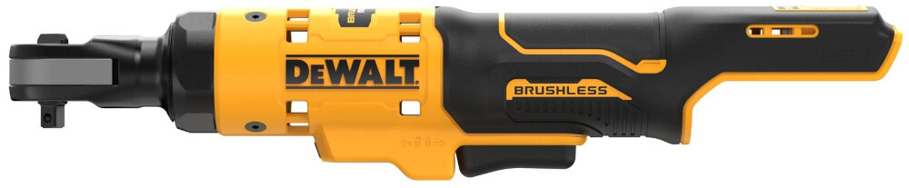 Grzechotka DEWALT DCF503N-XJ ergonomiczna konstrukcja uchwytu waga 1,2 kg nylonowa obudowa wypełniona włóknem szklanym