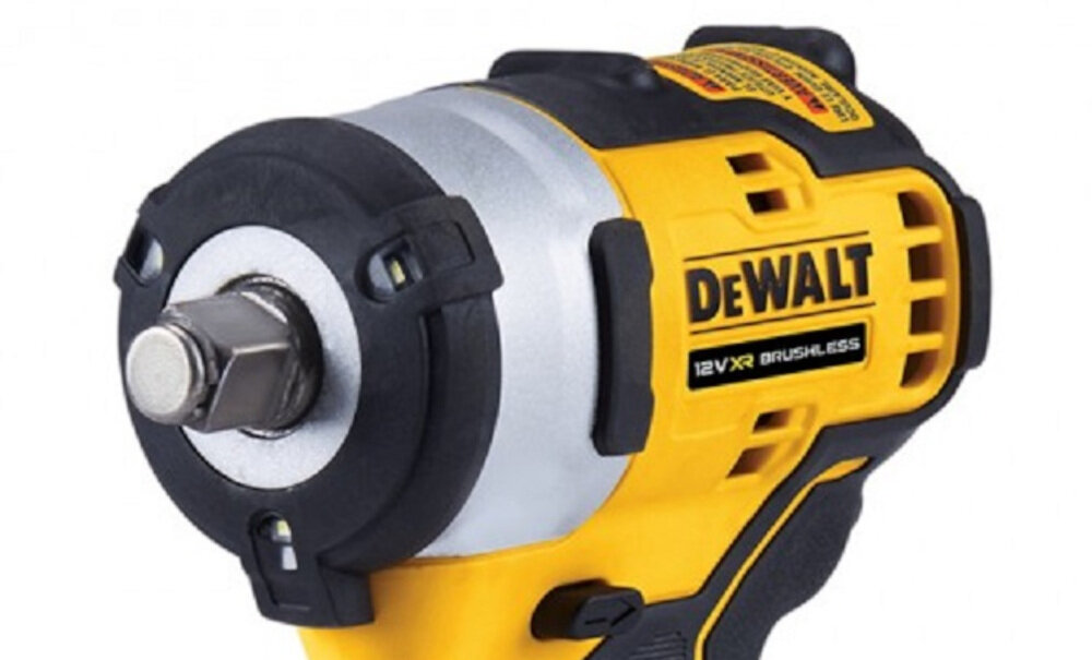 Klucz udarowy DEWALT DCF901P2 chwyt czworokątnym 1,2 cala pierścień zabezpieczający