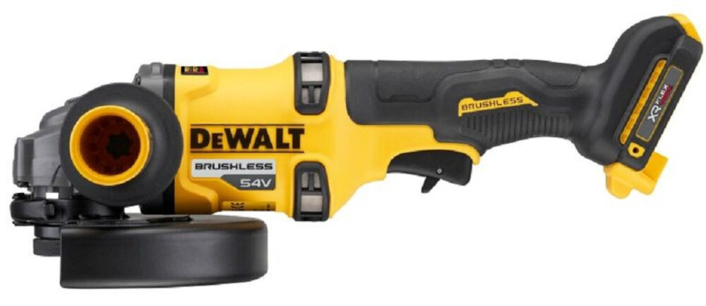 Szlifierka kątowa DEWALT DCG440N-XJ łatwa bezpieczna dla obsługującego bardzo wydajna