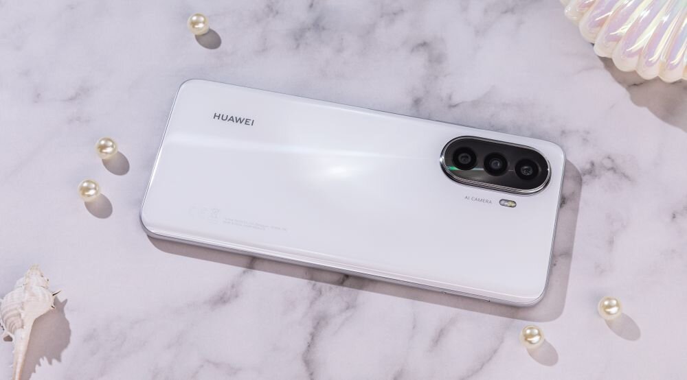 Smartfon HUAWEI Nova Y70  ekran bateria aparat procesor ram pamięć pojemność rozdzielczość zdjęcia filmy opis dane cechy blokady system łączność wifi bluetooth obudowa szkło odporność porty muzyka transfer sieć przekątna matryca waga czujniki