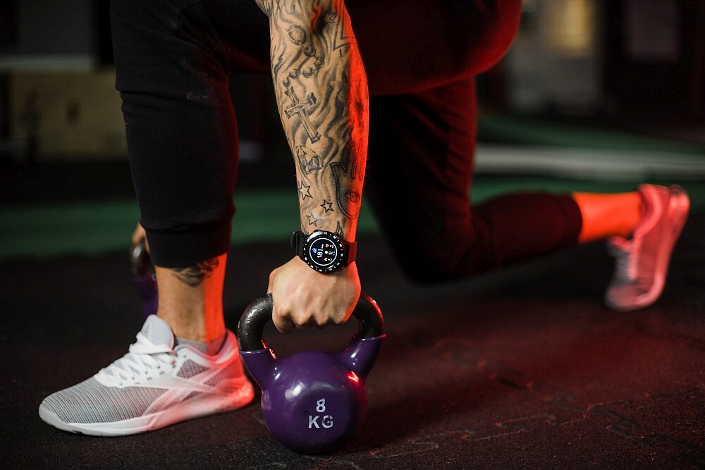 Smartwatch GARETT Multi 4 trening ćwiczenia krokomierz aktywność tętno ciśnienie 