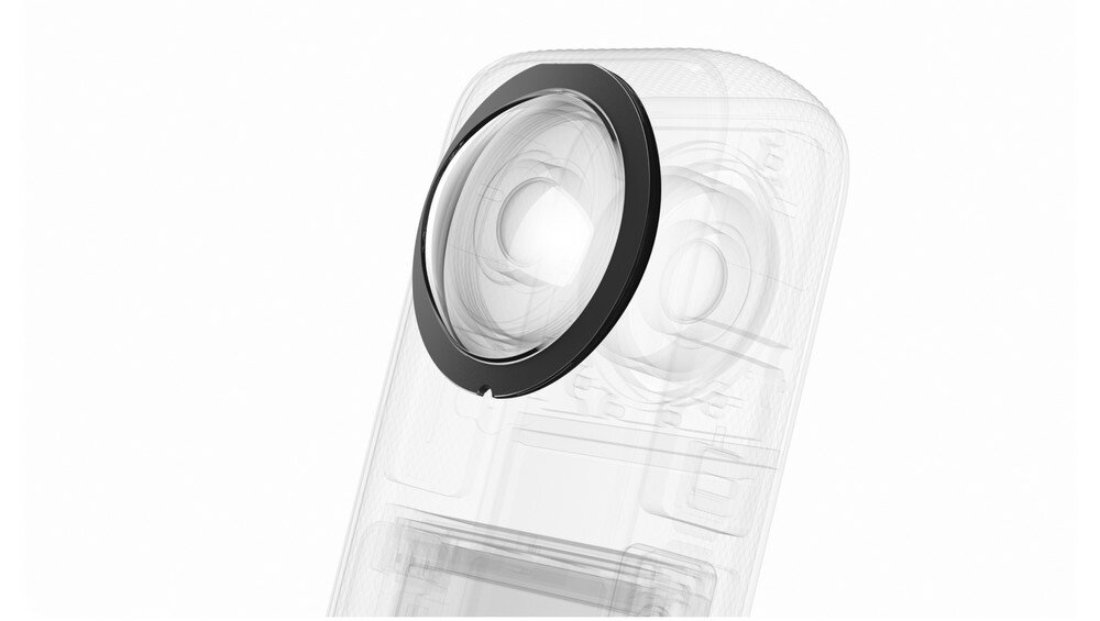 Osłona soczewek INSTA 360 X3 Sticky Lens Guards sport montaż nagrywanie stabilizacja montaż edycja filtry ostrość śledzenie tryby bateria akumulator zasilanie ładowanie rozdzielczość filmy obudowa odporność wielkość łączność sterowanie