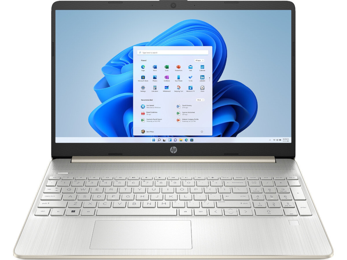 Laptop HP 15S-FQ5323NW szczegolowy obraz
