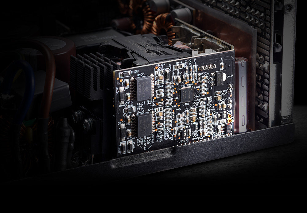 Zasilacz XPG Cybercore 1000W 80 PLUS Platinium moc zywotnosc halas