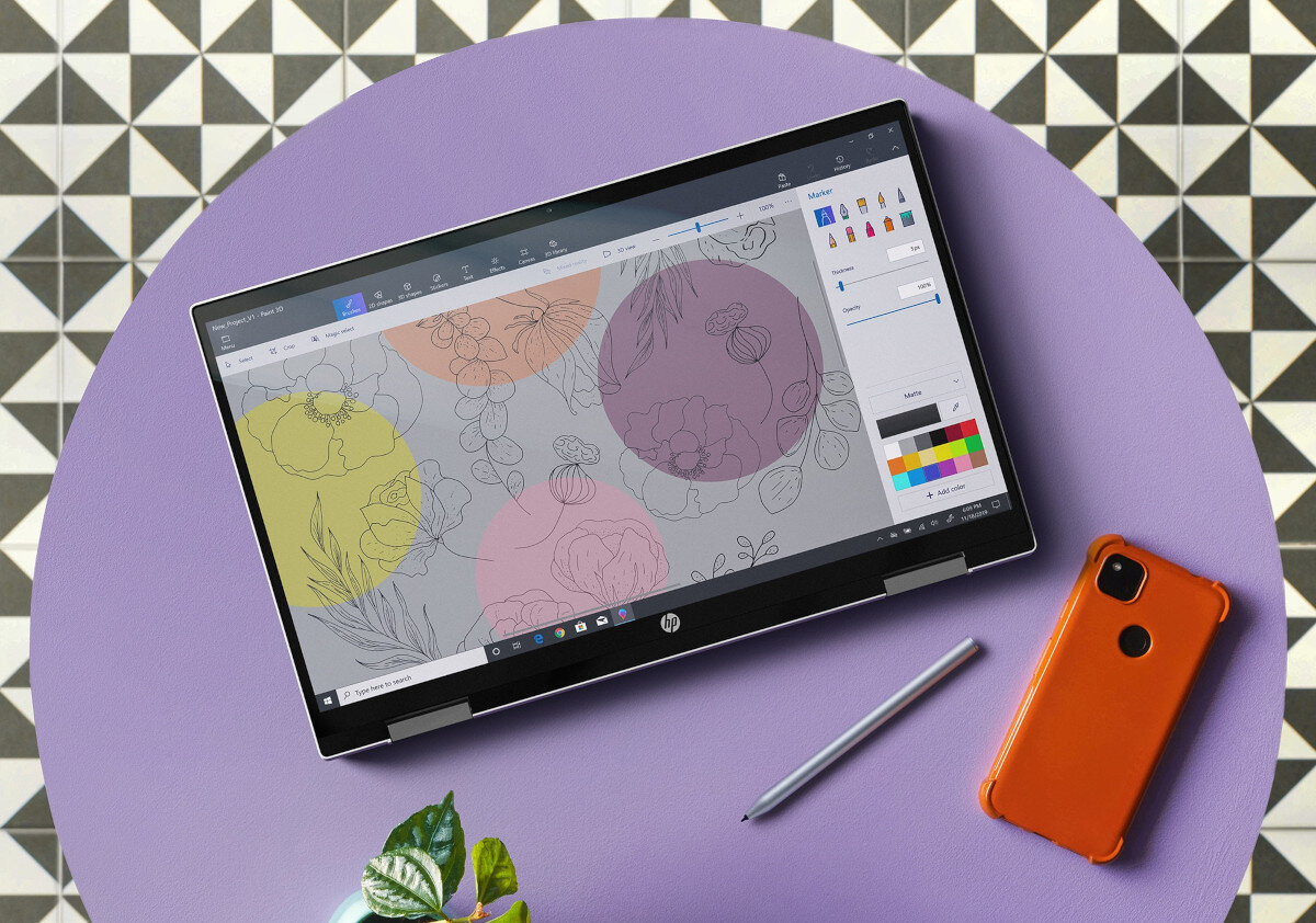 Laptop HP Pavilion x360 15-ER1019NW podzespoły wygląd