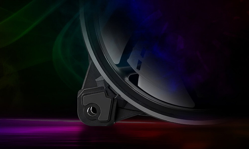 Wentylator XPG Hurricane 120 ARGB PWM głośność żywotność podkładki łożysko smarowanie