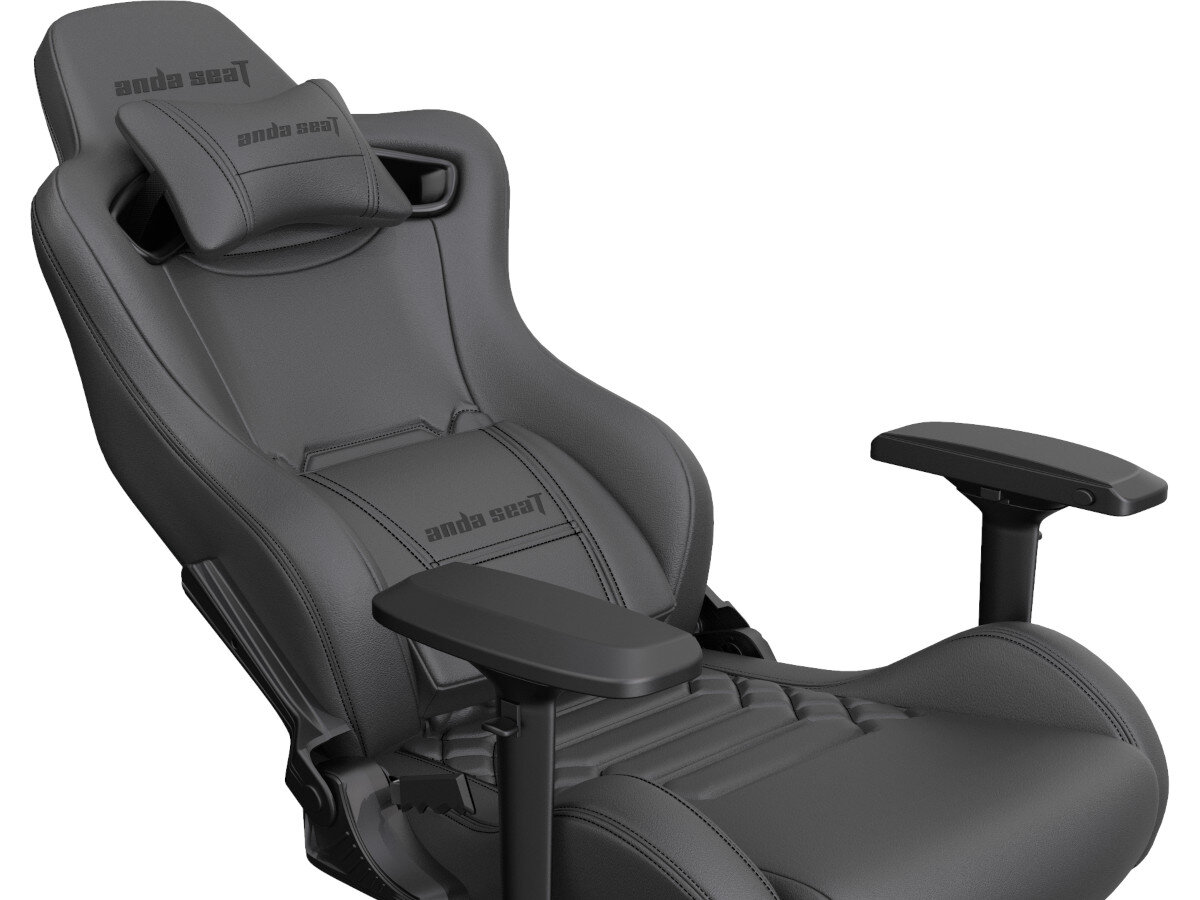 Fotel PLAION Anda Seat Kaiser 2 Napa Czarny praktyczna poduszka ledzwiowa