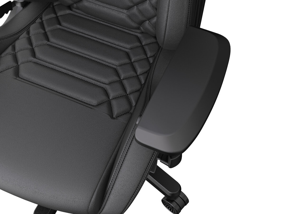 Fotel PLAION Anda Seat Kaiser 2 Napa Czarny szeroki zakres regulacji