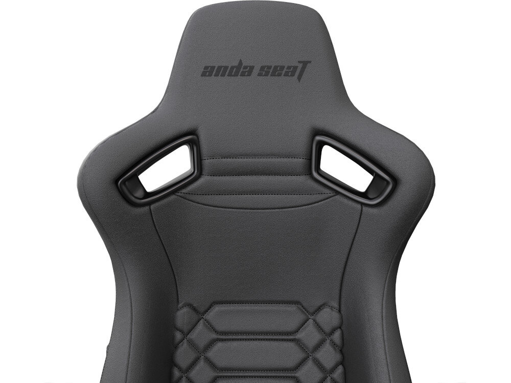 Fotel PLAION Anda Seat Kaiser 2 Napa Czarny miekka skora PCV