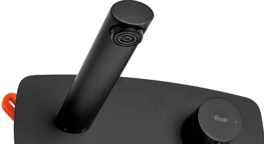 REA Oval B8860 bateria ceramiczna głowica kran nieruchoma wylewka perlator napowietrzanie