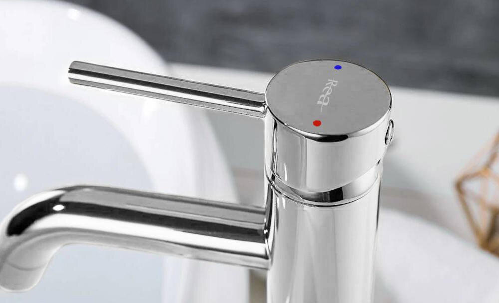 REA Lungo B4104 zabudowa box tworzywo sztuczne ochrona elementy bateria głowica ceramiczna mieszacz stała wylewka perlator