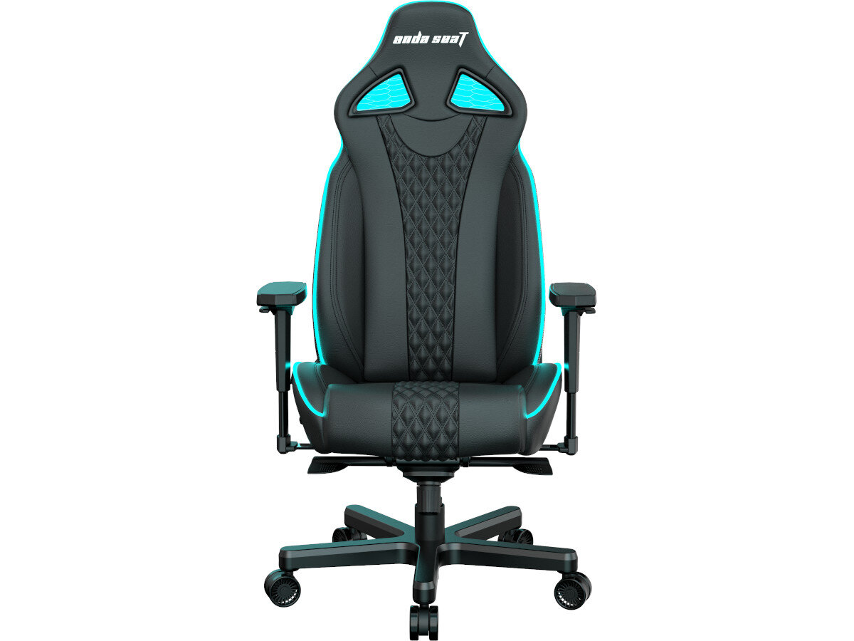 Fotel PLAION Anda Seat Throne Series Premium RGB Lighting Czarny solidna konstrukcja