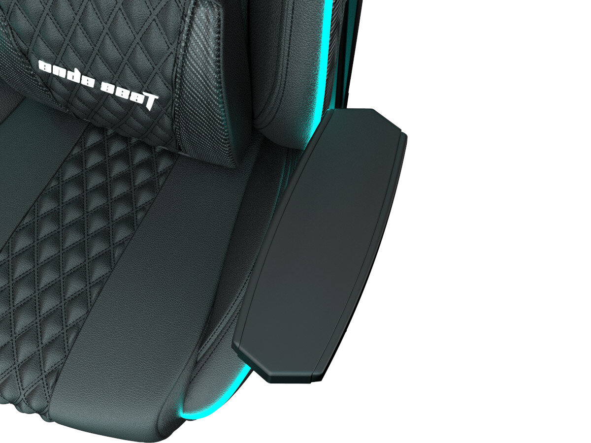 Fotel PLAION Anda Seat Throne Series Premium RGB Lighting Czarny szeroki zakres regulacji