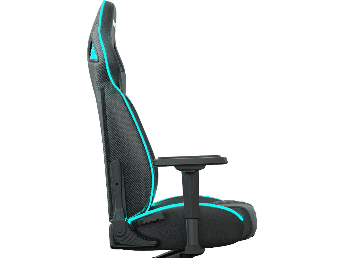 Fotel PLAION Anda Seat Throne Series Premium RGB Lighting Czarny ergonomiczna konstrukcja