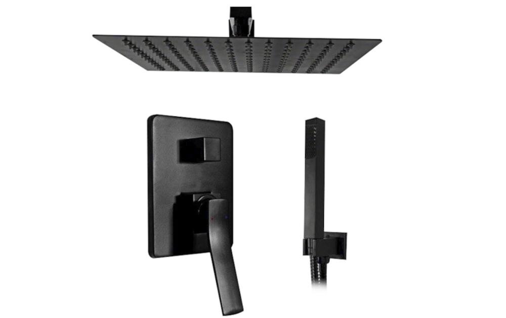 REA Sonic REA-P0369 zestaw prysznicowy deszczownica kształt łazienka deszczownica słuchawka wąż kąpiel sprzątanie