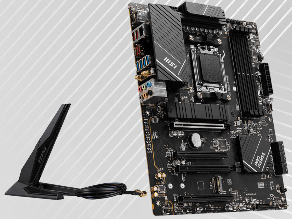 Płyta główna MSI Pro B650-P Wi-Fi połączenie Internet Wi-Fi Bluetooth