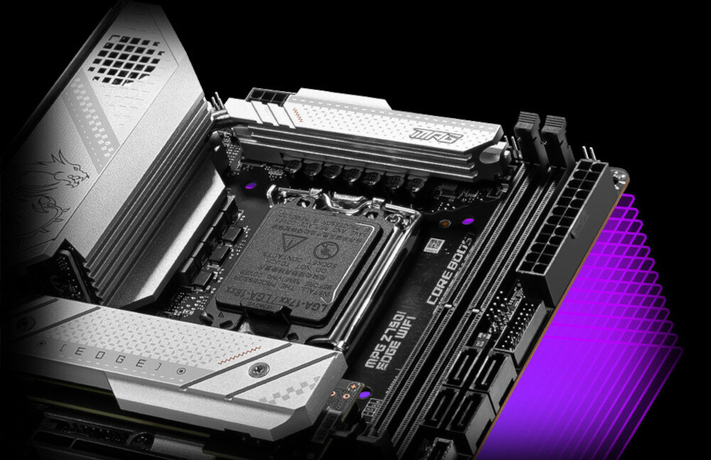 Płyta główna MSI MPG Z790I Edge Wi-Fi dźwięk