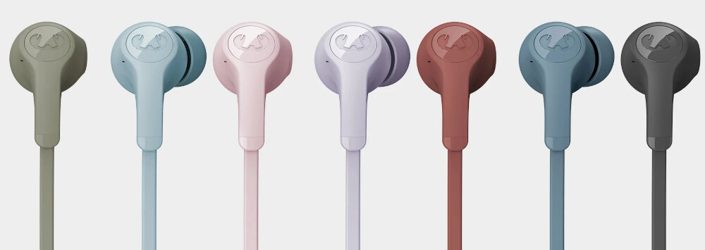 Słuchawki FRESH N REBEL FLOW MINIMALIZM KOLORYSTYKA DŹWIĘK KSZTAŁT WAGA LEKKOŚĆ ZŁĄCZE 3,5 MM