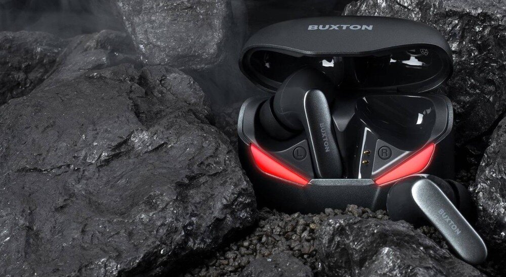 Słuchawki dokanałowe BUXTON BTW 6600 design komfort lekkość dźwięk jakość wrażenia słuchowe ergonomia lekkość sport aktywność podróże czas pracy działanie akumulator