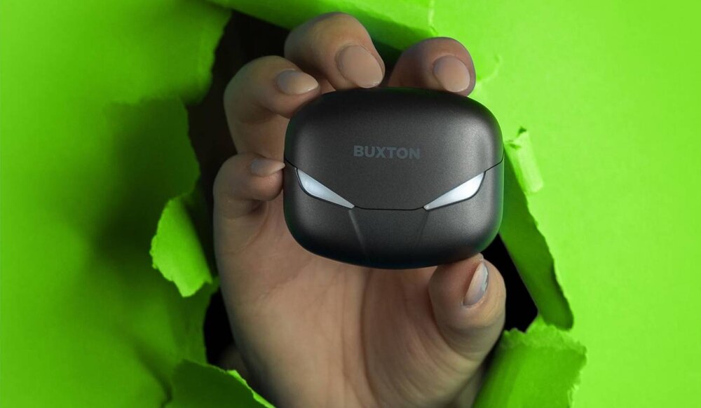 Słuchawki dokanałowe BUXTON BTW 6600 design komfort lekkość dźwięk jakość wrażenia słuchowe ergonomia lekkość sport aktywność podróże czas pracy działanie akumulator