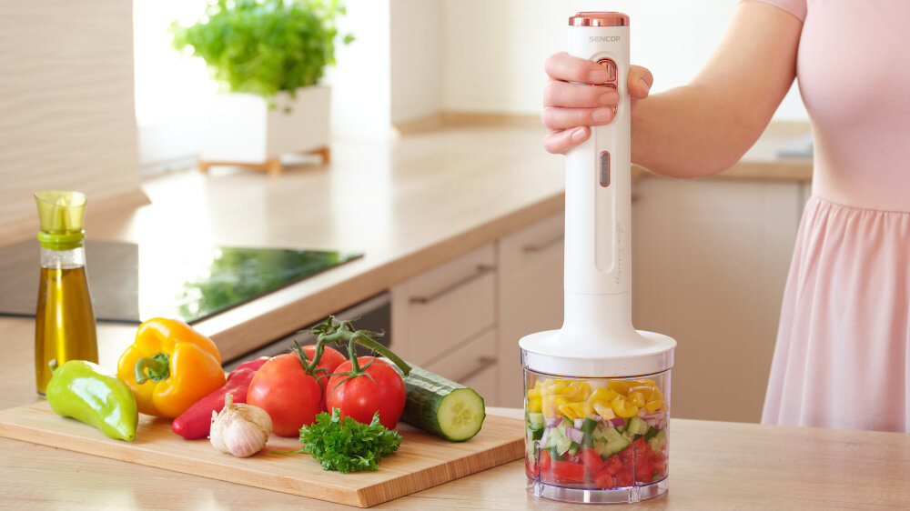 Blender SENCOR SHB 9000WH akcesoria mycie zmywarka zasilanie