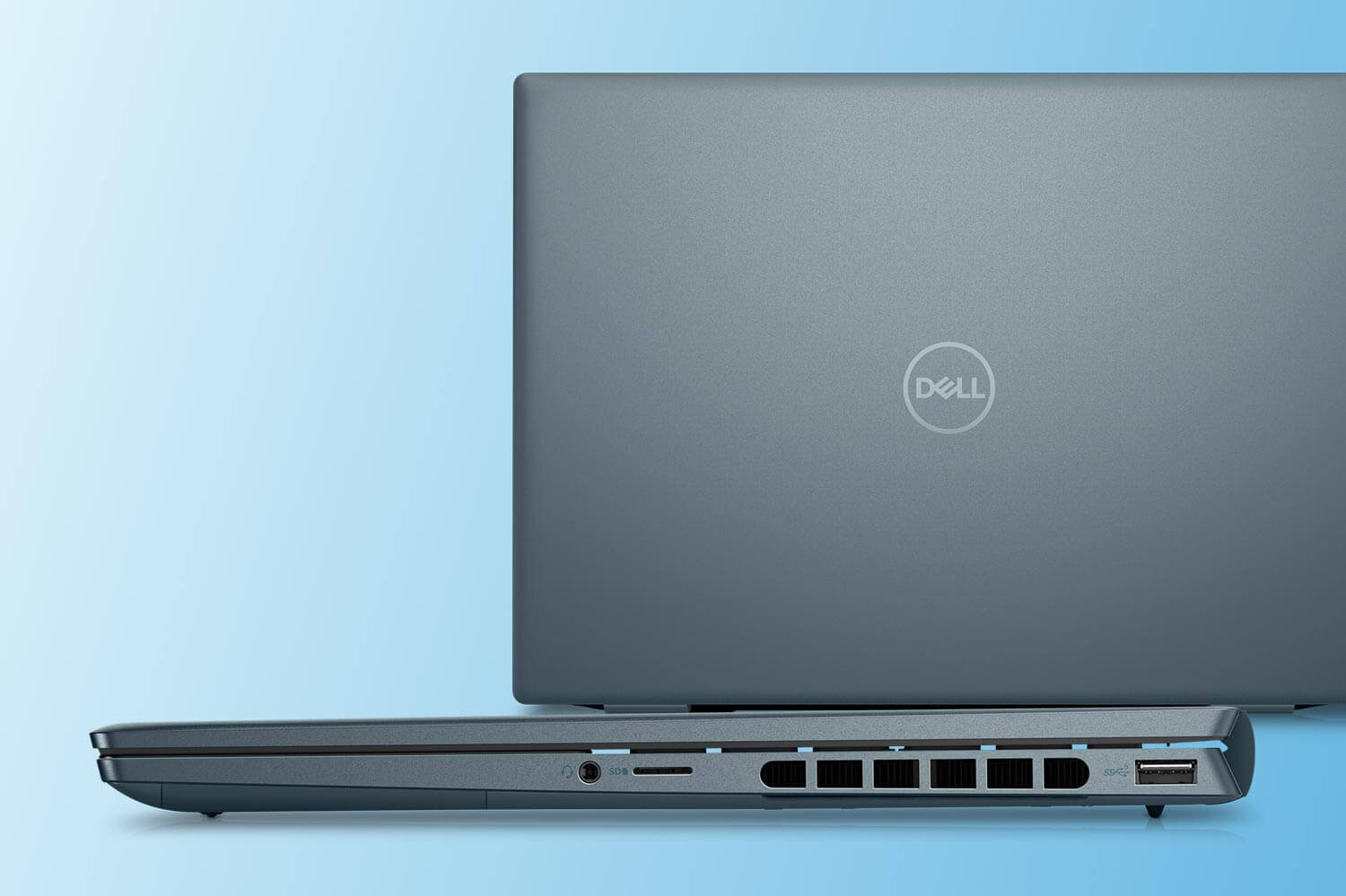 Laptop DELL Inspiron Plus 7420 - aluminium