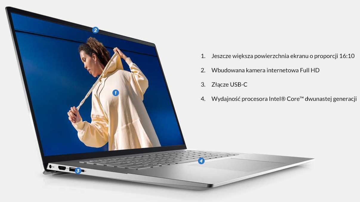 Laptop DELL Inspiron 5620 - Laptop uniwersalny 