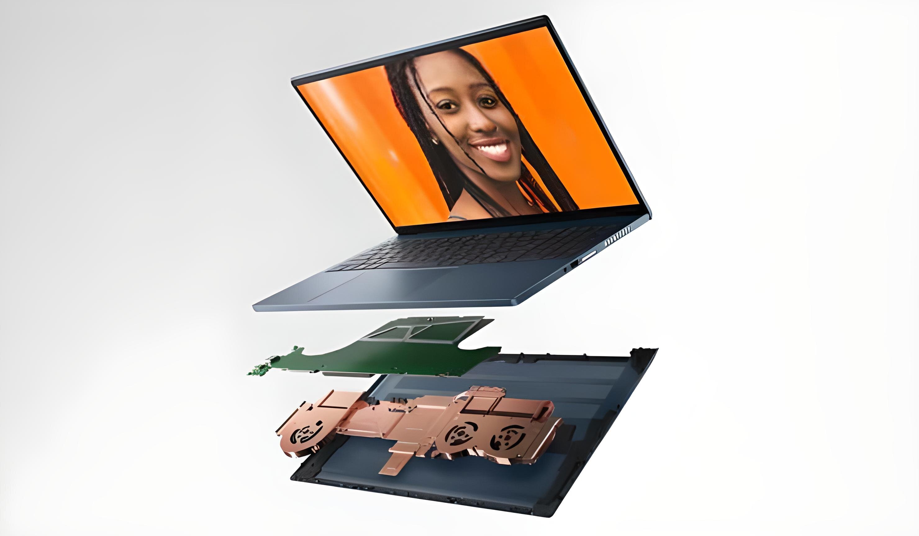 Laptop DELL Inspiron Plus 7620 - chłodzenie