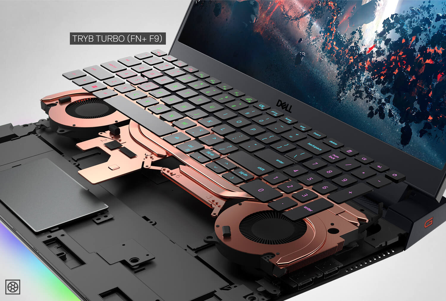 Laptop DELL G15 SE 5521 - turbo