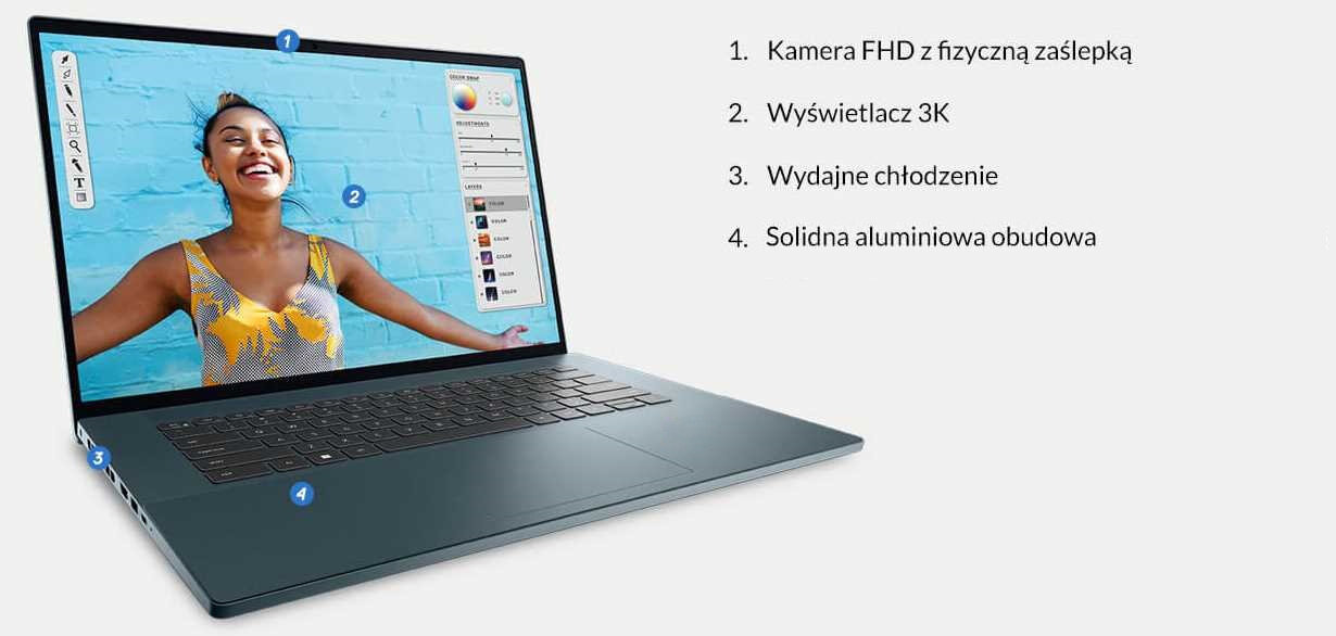 Laptop DELL Inspiron Plus 7620 - Laptop