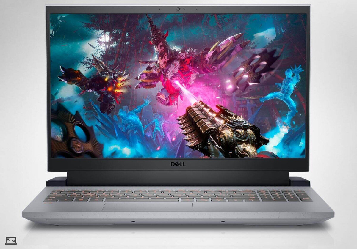 Laptop DELL G15 5525-9904 ekran rozdzielczość odświeżanie płynność jasność