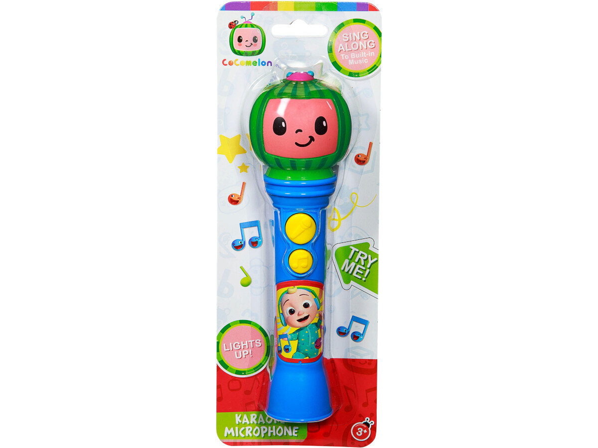 Mikrofon EKIDS Cocomelon Jojo CO-070.UEMv1 zestaw akcesoria opakowanie