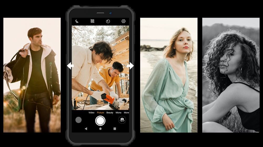 Smartfon OUKITEL WP20 Pro ekran bateria aparat procesor ram pamięć pojemność rozdzielczość zdjęcia filmy opis dane cechy blokady system łączność wifi bluetooth obudowa szkło odporność porty muzyka transfer sieć przekątna matryca waga czujniki oled amoled ips