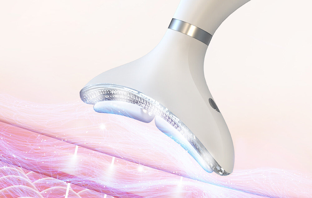 Masażer do twarzy i szyi ANLAN 09-AMJY21-02A mikroprądy