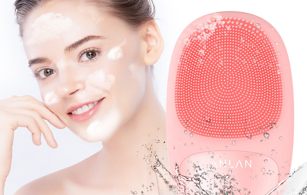 Szczoteczka soniczna do twarzy ANLAN 01-AJMY21-04A oczyszczanie