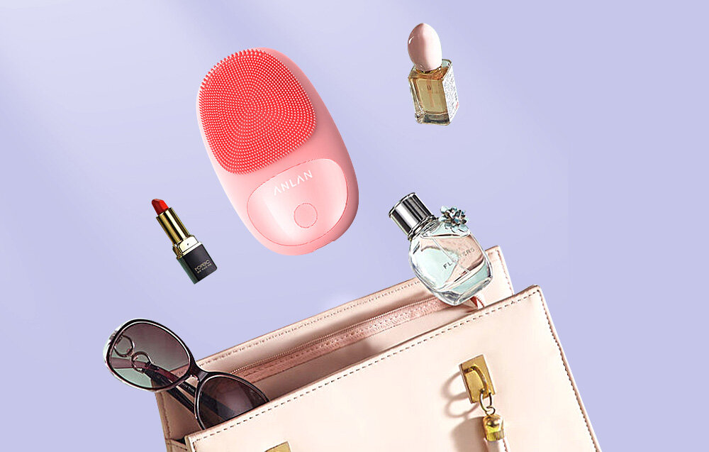 Szczoteczka soniczna do twarzy ANLAN 01-AJMY21-04A obsługa 